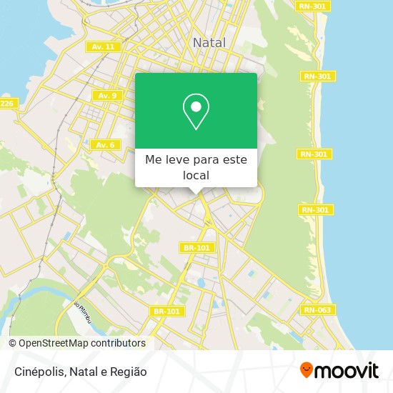 Cinépolis mapa