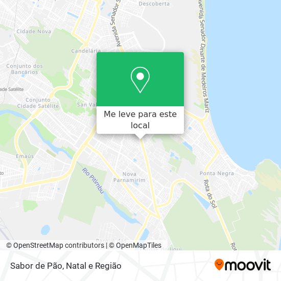 Sabor de Pão mapa