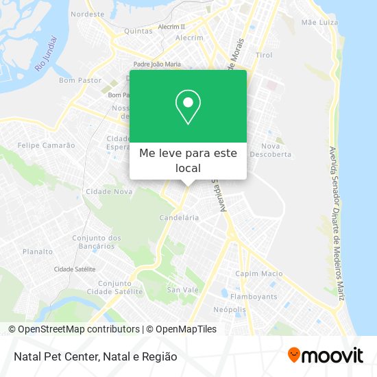Natal Pet Center mapa