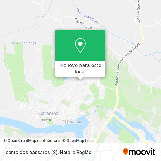 canto dos pássaros (2) mapa