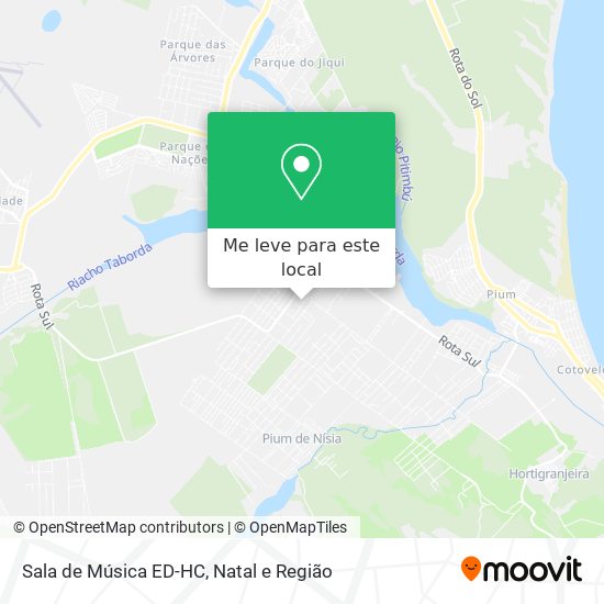 Sala de Música ED-HC mapa