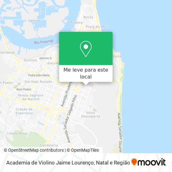 Academia de Violino Jaime Lourenço mapa