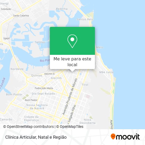 Clínica Articular mapa