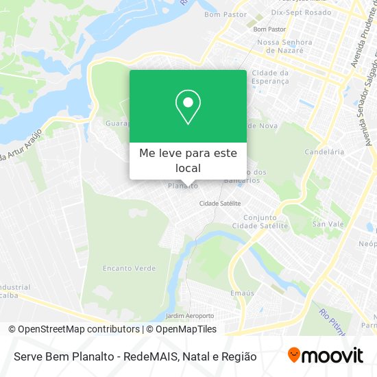 Serve Bem Planalto - RedeMAIS mapa