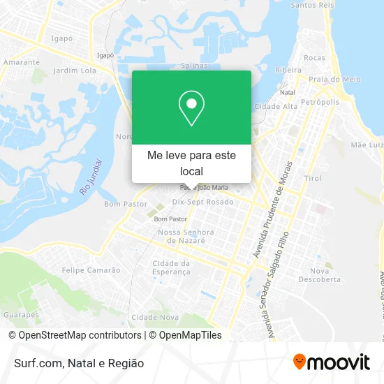 Surf.com mapa
