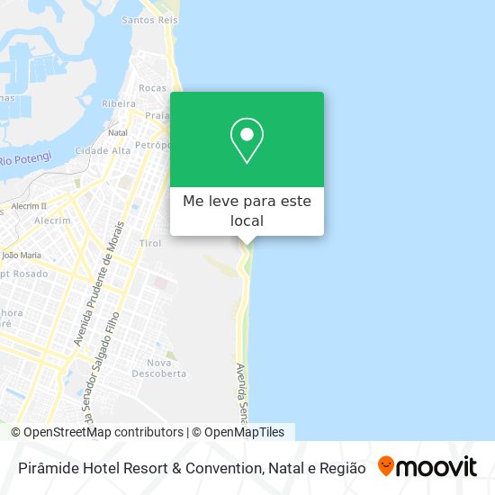 Pirâmide Hotel Resort & Convention mapa