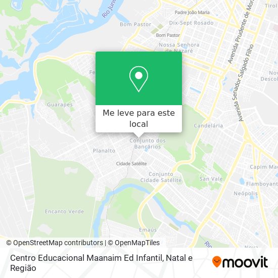 Centro Educacional Maanaim Ed Infantil mapa