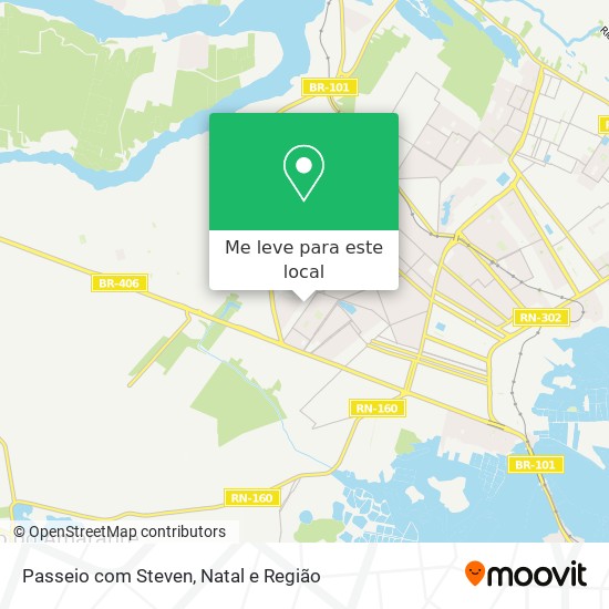 Passeio com Steven mapa