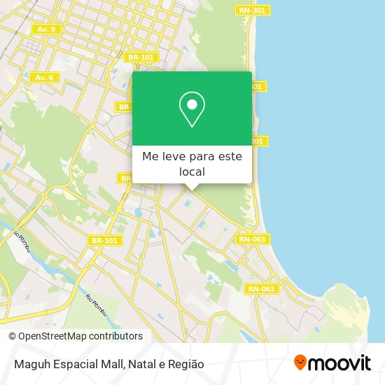 Maguh Espacial Mall mapa