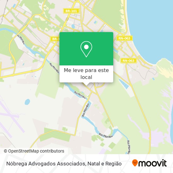 Nóbrega Advogados Associados mapa