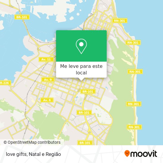 love gifts mapa