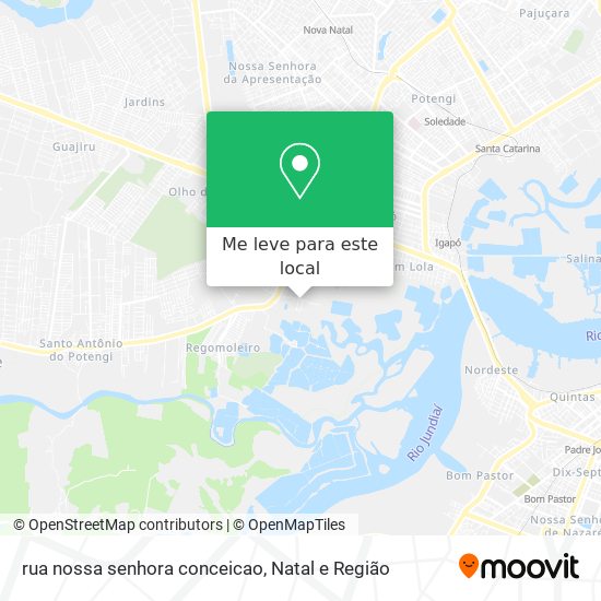 rua nossa senhora conceicao mapa