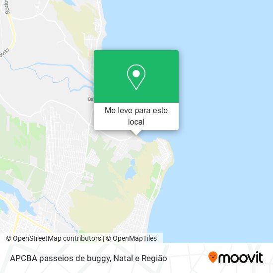 APCBA passeios de buggy mapa
