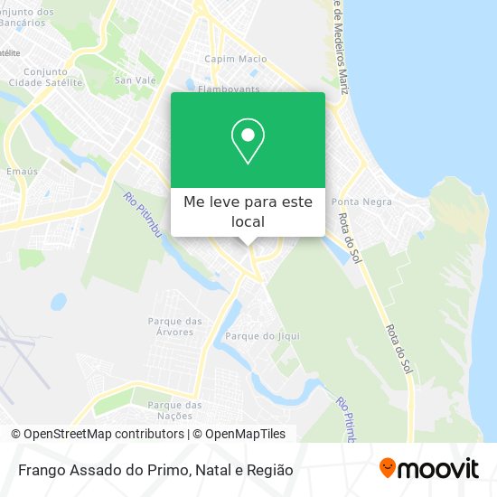 Frango Assado do Primo mapa