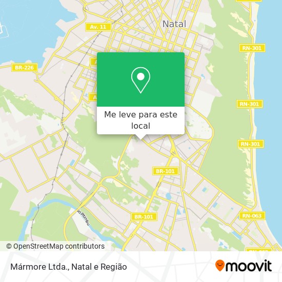 Mármore Ltda. mapa