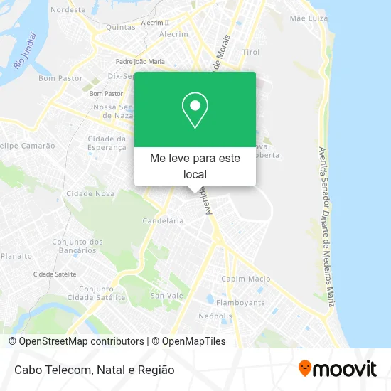 Cabo Telecom mapa