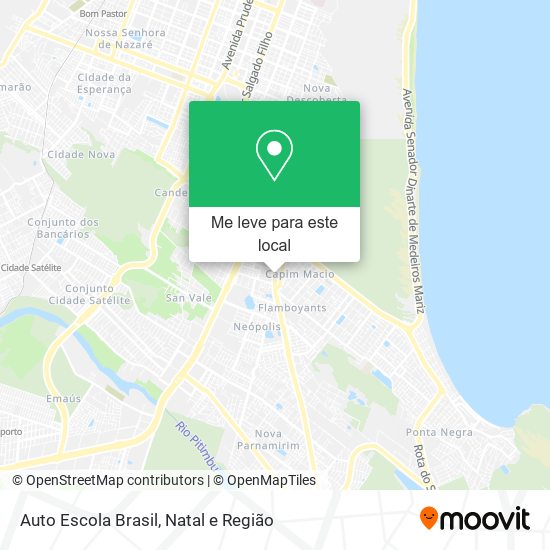 Auto Escola Brasil mapa