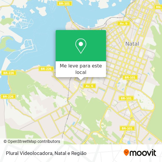 Plural Videolocadora mapa