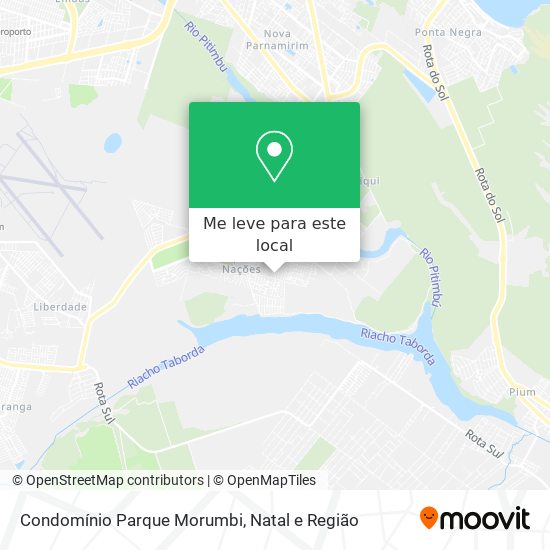 Condomínio Parque Morumbi mapa