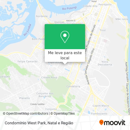 Condomínio West Park mapa
