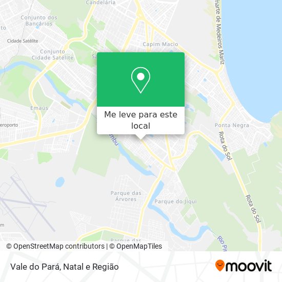 Vale do Pará mapa