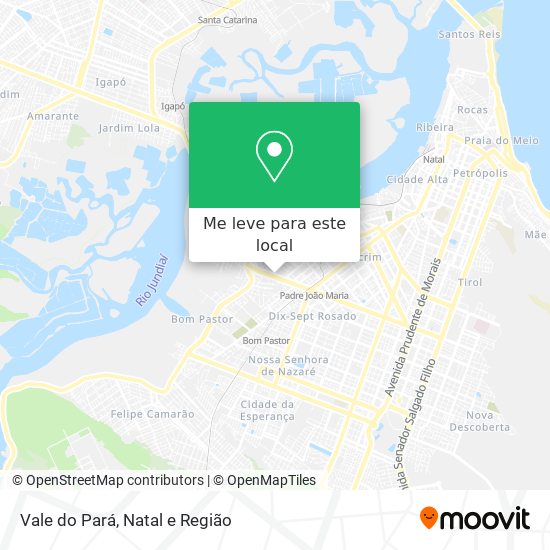 Vale do Pará mapa