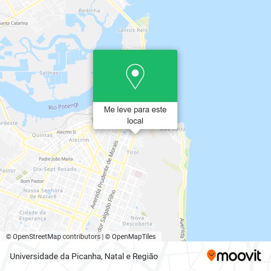 Universidade da Picanha mapa