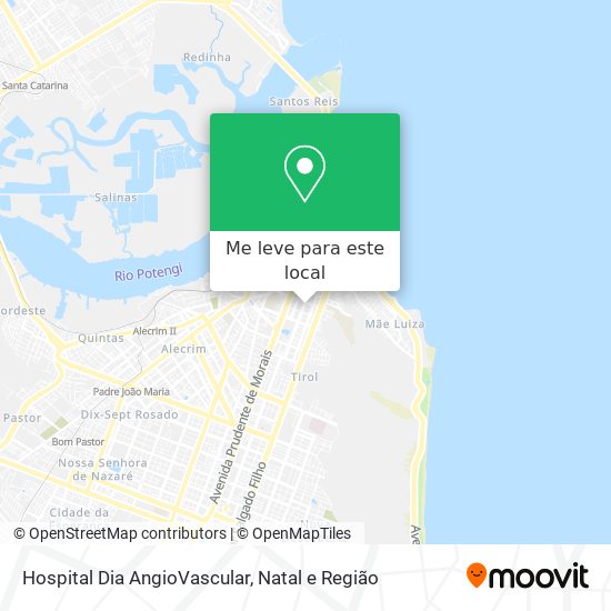 Hospital Dia AngioVascular mapa