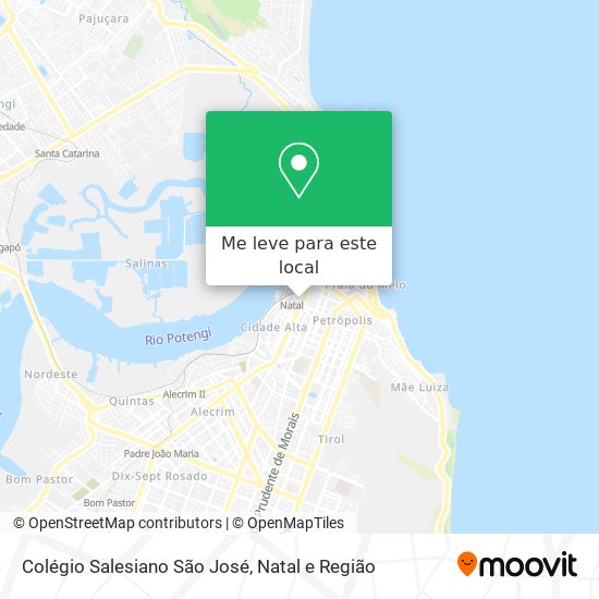 Colégio Salesiano São José mapa