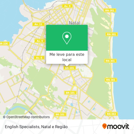 English Specialists mapa