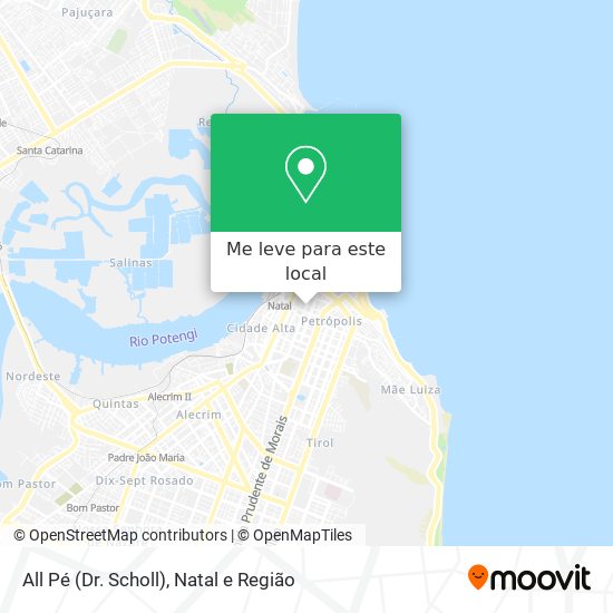 All Pé (Dr. Scholl) mapa