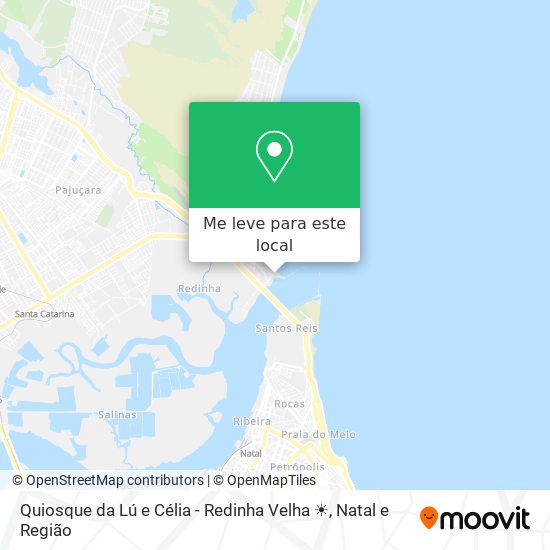 Quiosque da Lú e Célia - Redinha Velha ☀️ mapa