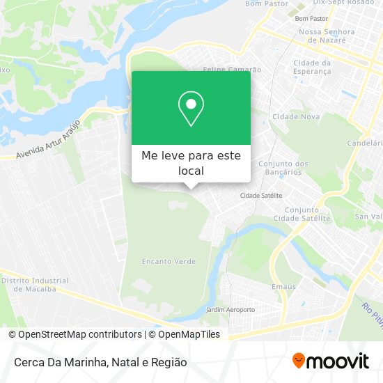 Cerca Da Marinha mapa