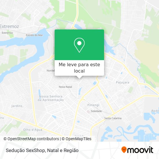 Sedução SexShop mapa