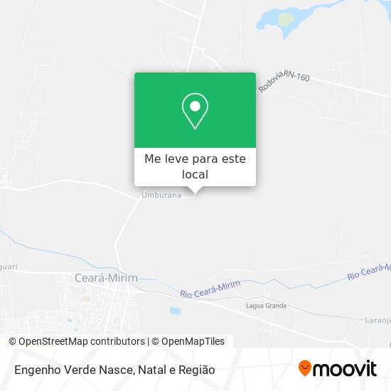 Engenho Verde Nasce mapa