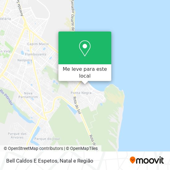 Bell Caldos E Espetos mapa