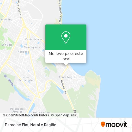 Paradise Flat mapa