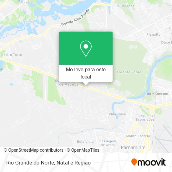 Rio Grande do Norte mapa