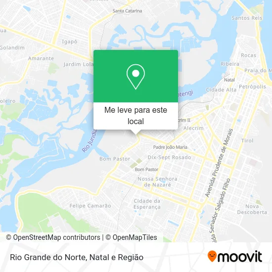 Rio Grande do Norte mapa