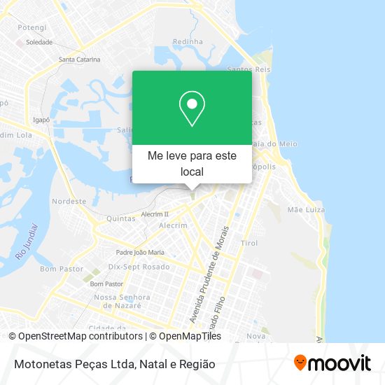 Motonetas Peças Ltda mapa