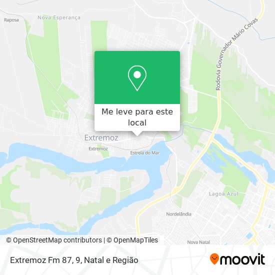 Extremoz Fm 87, 9 mapa