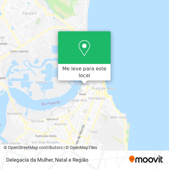 Delegacia da Mulher mapa