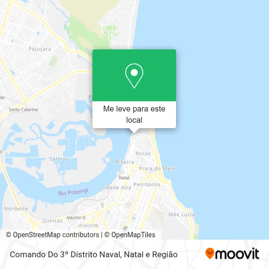 Comando Do 3º Distrito Naval mapa