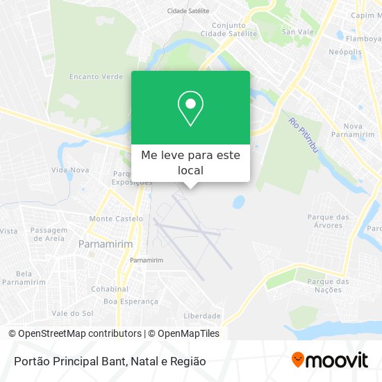 Portão Principal Bant mapa