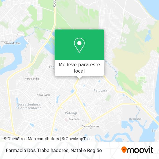 Farmácia Dos Trabalhadores mapa