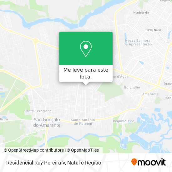Residencial Ruy Pereira V mapa