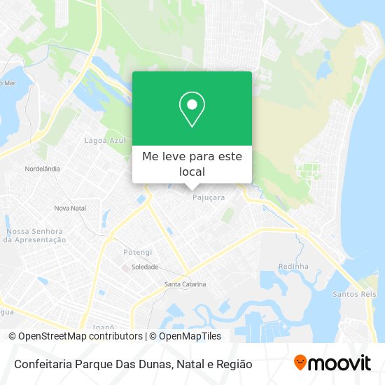 Confeitaria Parque Das Dunas mapa