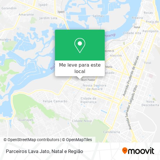 Parceiros Lava Jato mapa