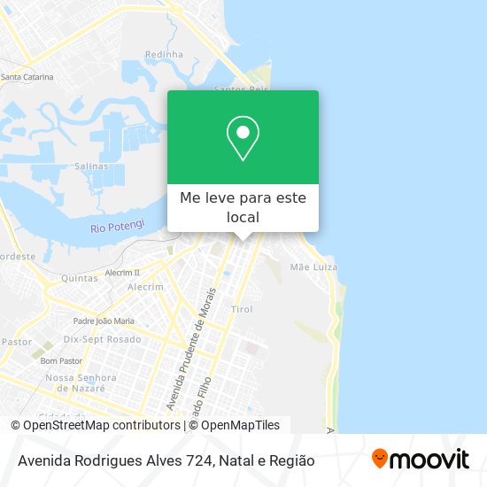 Avenida Rodrigues Alves 724 mapa