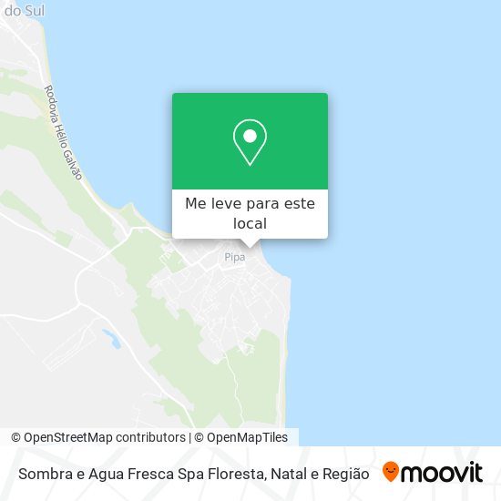 Sombra e Agua Fresca Spa Floresta mapa